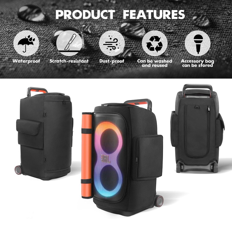Speaker Cover Compatible with JBL PartyBox 520, Scratch-Resistant, Dustproof, Portable