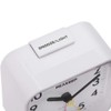 Peakeep Small Battery Operated Analog Travel Alarm Clock Silent No