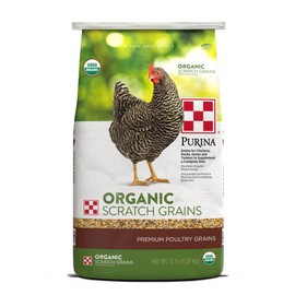 Purina Organic Scratch Grains, 35 lb