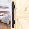 Eumtenr Solid Brass Sliding Barn Door Handles Set, 12 Inch