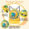 1 Pack Kids Drawstring Bag Cartoon Animal Beach Bag Waterproof