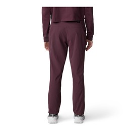 Mountain Hardwear Women's Dynama High Rise Ankle Pant, BlackBerry, S x R