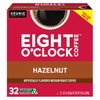 Eight O'Clock Coffee Hazelnut Single-Serve Keurig K-Cup Pods, Medium Roast