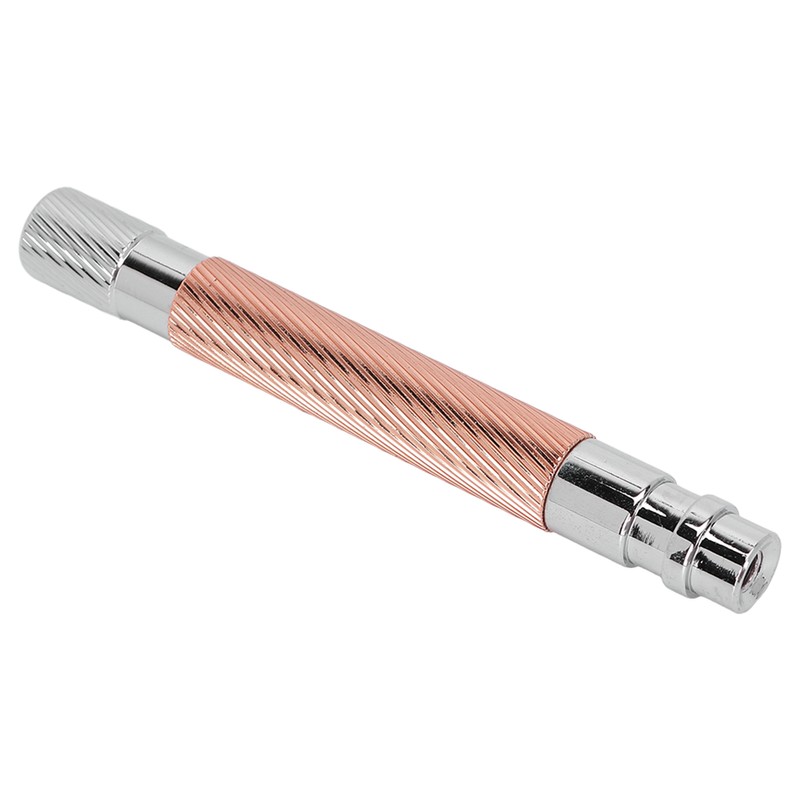 Safety Razor Handle Anti Slip Washable Reusable Metal Hand Shaver