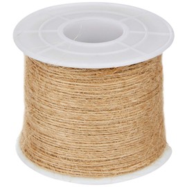 Mopec S44.005.61 Natural Jute Twine 1 Strand, 0.5 mm x 100 m, Multi-Colour, One Size