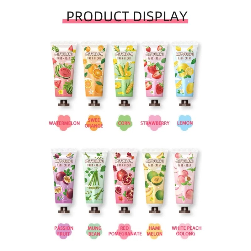 Crema Hidratante Para Manos, 10 Unidades (fresh-b) Fresh-b