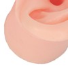 1 Pair Piercing Practice Ear Model Novice Soft Silicone Flexible
