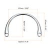 sourcing map Pack of 2 Semicircular Handbag Handle Frame, 4.8