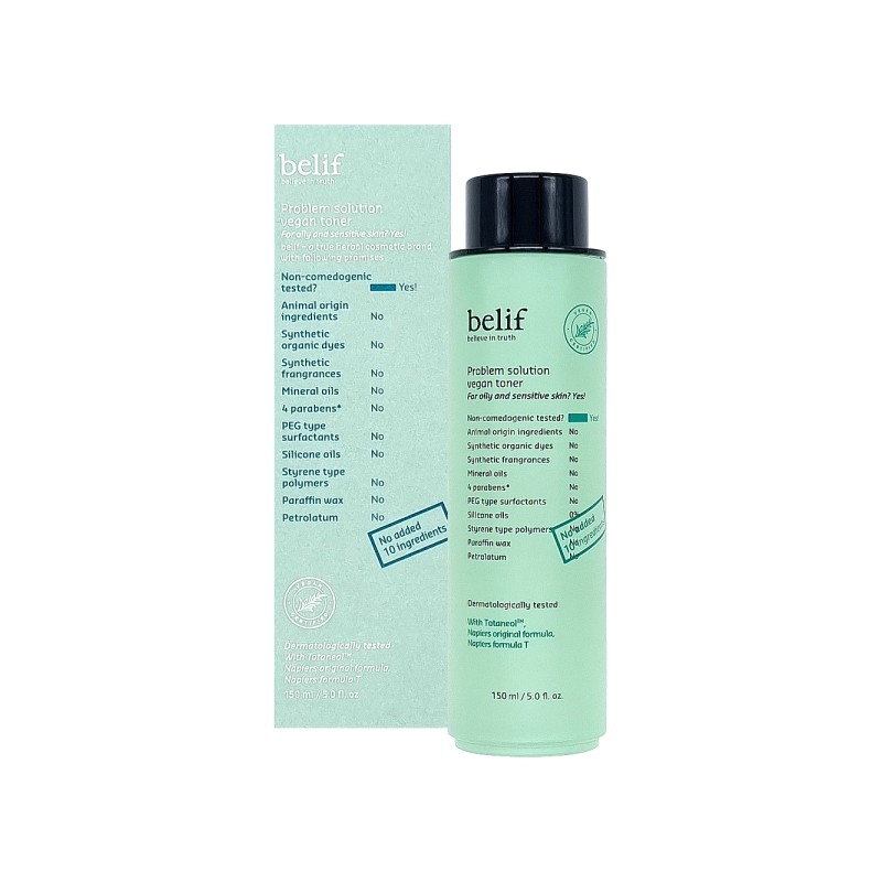 Belief Problem Solution Vegan 3-piece set: Troubleshooting cosmetics, youth cosmetics