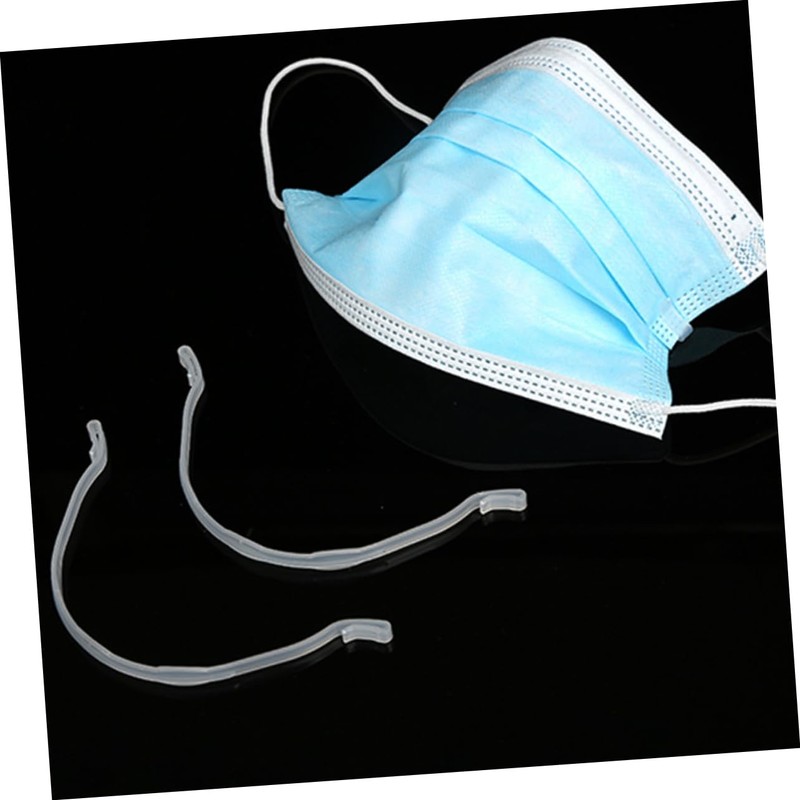 Ciieeo 12Pcs Breathable Mask Support Bracket Shaped Design for Comfortable