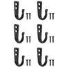 Fuxxer® Iron Hooks, Kitchen Hooks, Coat Hooks, 43 x 29