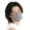 [Nanofort] 不織布カラーマスク息がしやすい 耳が痛くらない 肌に優いマ花粉症対策 (Bカラー 3 色セット)