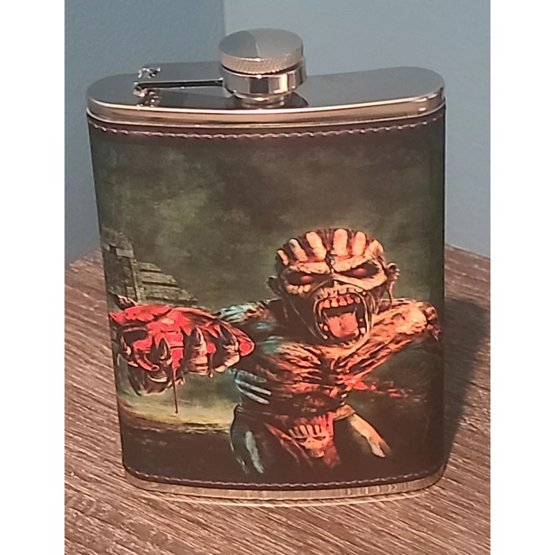 Samhain: November Coming Fire 8 oz flask custom NEW (can