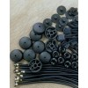 STAYPUT 10 BLACK STAYPUT Bungee Shock Cord Clip Loops Boat