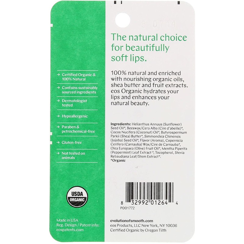 Eos Lip Balm Stick, Sweet Mint (Pack of 2)2