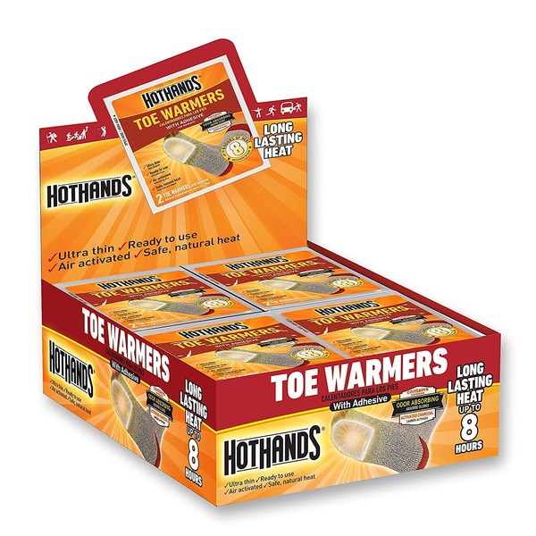 Hothands Toe Warmers 80 Pair Mega Size Value Pack