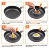 6 Pcs Fried Egg Ring, Egg Rings for Frying, Non