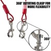 BV 30Ft Heavy Duty Dog Leash Cable For Dogs Up