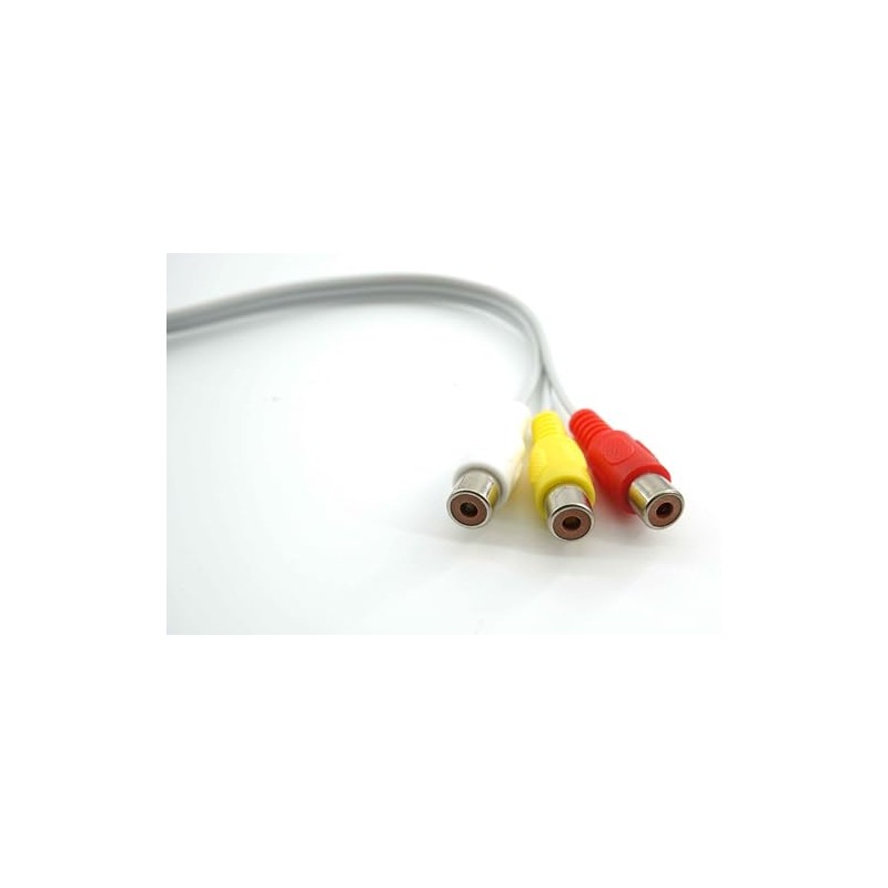 The AV adapter is a replacement cable designed for connecting