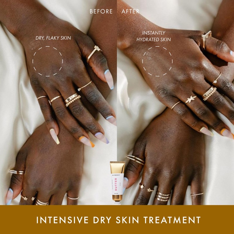 54 Thrones African Beauty Shea Butter, Intensive Dry Skin Support,