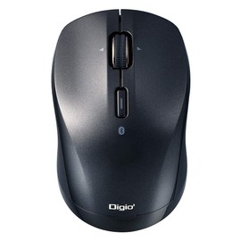 Digio2 Mice High Speed Scroll Bluetooth Small Quiet Blue LED Black