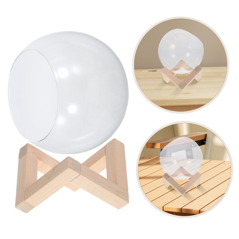 Mipcase Glass Terrarium Plant Holder Bubble Planter for Succulents and