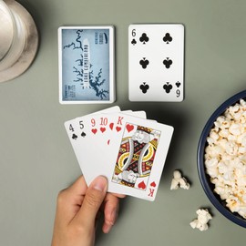 Lake Cumberland, Kentucky, Lake Essentials, Shape, Acreage and County (52 Playing Cards, Poker Size Card Deck with Jokers)