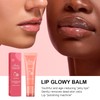 Vawolecy Lip Glowy Balm, Lip Balm for Dry, Cracked Lips,