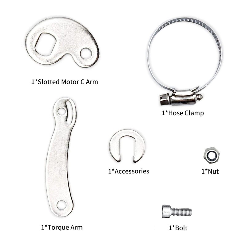 TDR 2pcs Torque Arm Kit for EBike Conversion, Universal Front