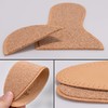 Ortri Unisex Insoles Made from Vegetable Tanned Leather, Insoles with