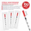 100 pezzi 0,5 ml U40 Plastic Tube 29G x 1/2"