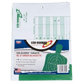 Birchwood Casey Eze-Scorer BC27 23x35 Grn 5pk 555082857