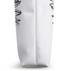 Abstract Black And White Boho Sunflower Minimalist Line Art Tote