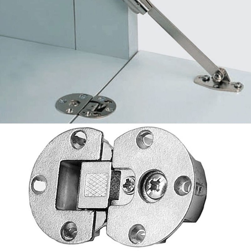 2 Pcs 90 Degree Adjustable Back Flap Hinge 90 Degree
