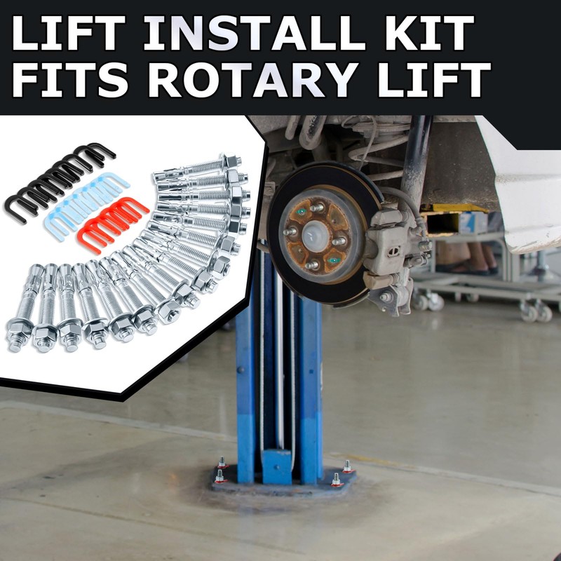 Datanly 23 Pcs Lift Install Kit Car Lift Installation Install