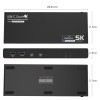 Universal USB-C Laptop Docking Station | Dual 5K/4K Monitors, 65W