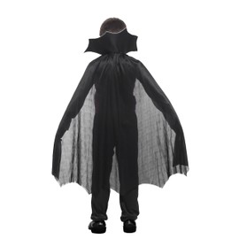 Cloudkids Halloween Children's Cosplay Vampire Pirate Ninja Children's Costume for Boys Boys Disguise Transformation Costume Party Halloween Carnival School Festival M