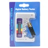 Battery Tester Universal Digital Voltage Checker for AA/AAA/C/D/9V/Button Cells &