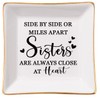 Spegiffu Sister Gifts Trinket Jewelry Dish- Side by side or
