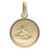 trendor Engel-Anhänger mit Diamant Gold 333 (8 Karat) für Kinder