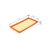 BOSCH F 026 400 378 Air Filter
