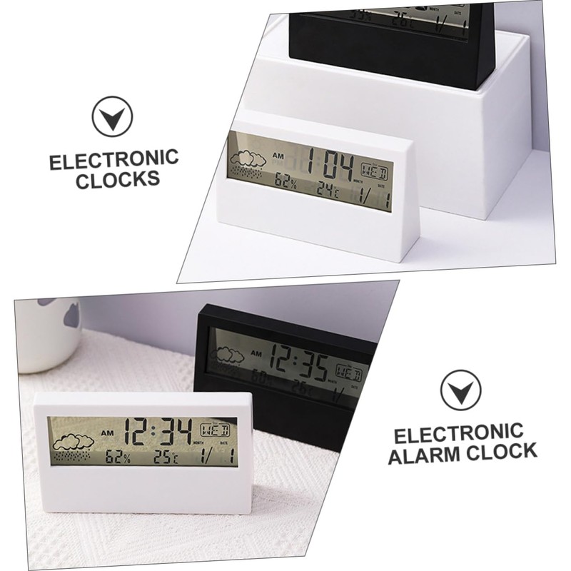BIUDECO Alarm Clock Radio Digital Display Boys and Girls Bedside