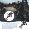 WIYETY Motorcycle License Plate Holder: Universal Adjustable License Plate Holder