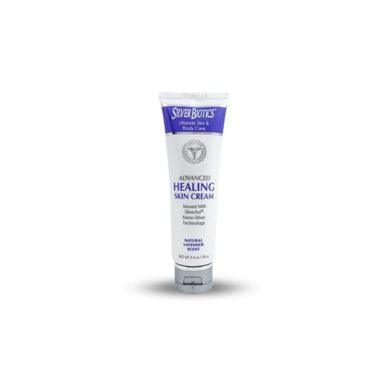 American Biotech Labs Silver Biotics Advanced Healing Skin Cream Lavender