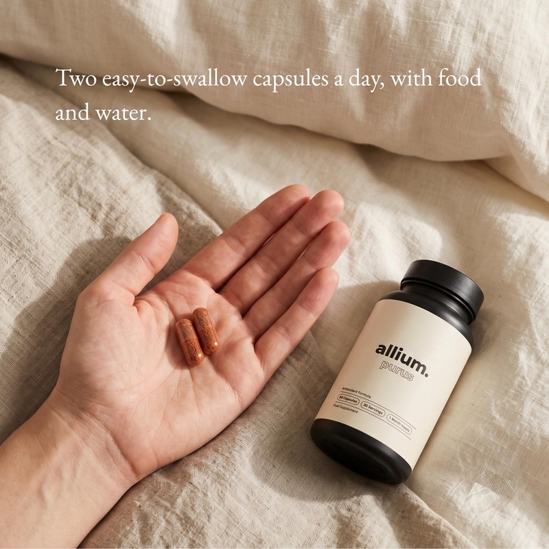 Allium Purus Antioxidant & Immunity Supplement – 60 Capsules with