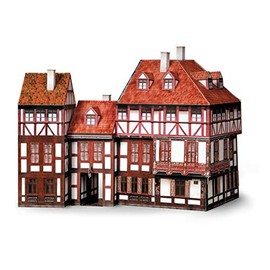 Schreiber-Bogen Cardboard Model Building "Wir Bauen eine Altstadt" Set 5 HO