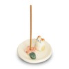 COTONOHA Charming Animal Series Ceramic Incense Holder, Japanese Pottery, Perfect