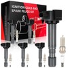 ASAPE 6PCS Ignition Coil Pack UF713 and 6PCS Iridium Spark