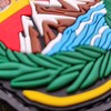 Patch PVC SPAGNA Fosforescente Patch 3D PVC Scratch Hook Loop