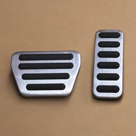 AutoBig Foot Gas Brake Pedal Pad Cover Compatible with Range Rover Sport 2014+, Land Rover Discovery 5 2017+, Defender 90 110 2020+